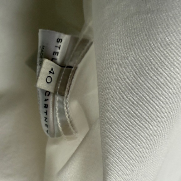 Stella McCartney Oversize Cotton Button-Up Shirt  6US/40IT - Picture 4 of 6